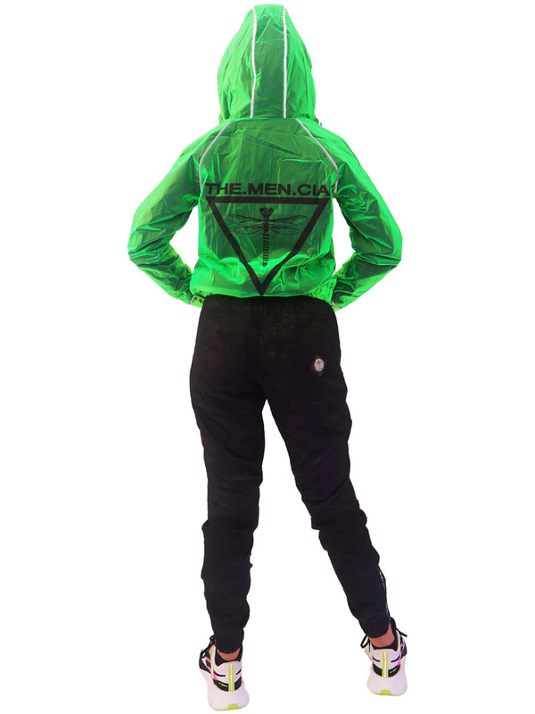 Jacket Neón Reflex Dama Verde