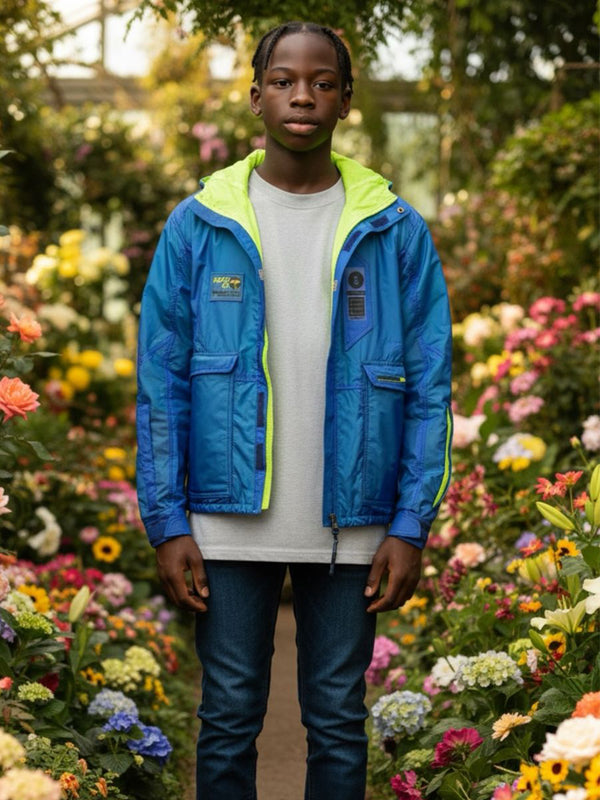 Jacket Flat Azul Electric