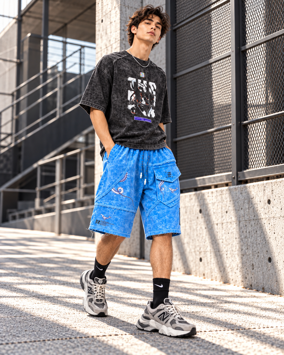Bermuda Prosess Blue THEMENCIA en ambiente urbano industrial