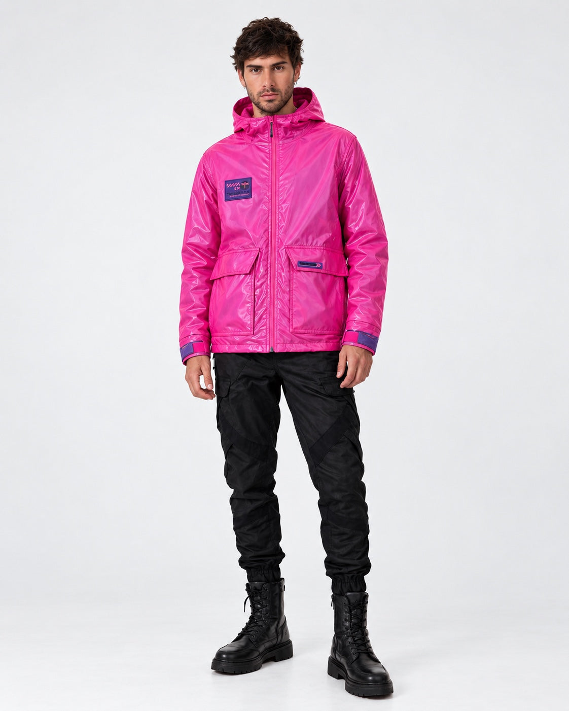 Jacket Flat Fucsia THEMENCIA unisex - hombre estudio