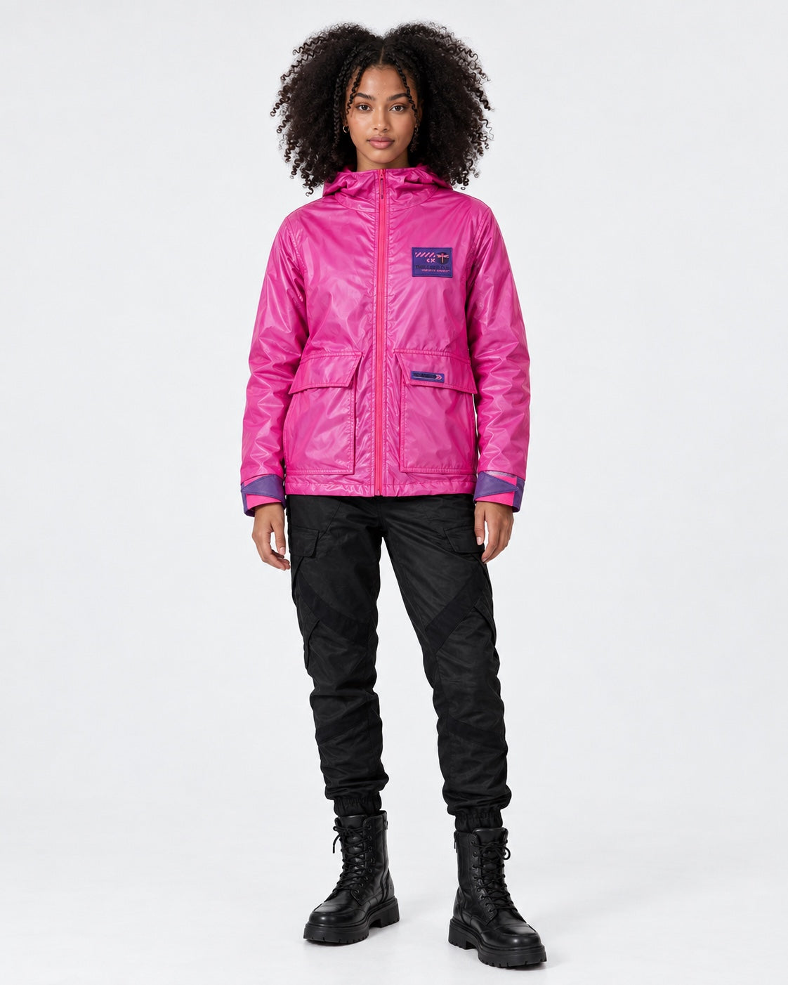 Jacket Flat Fucsia THEMENCIA unisex - mujer estudio