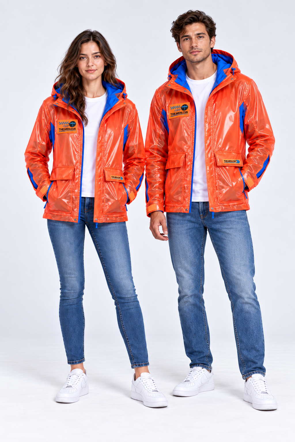 Jacket Flat Orange THEMENCIA unisex - hombre y mujer