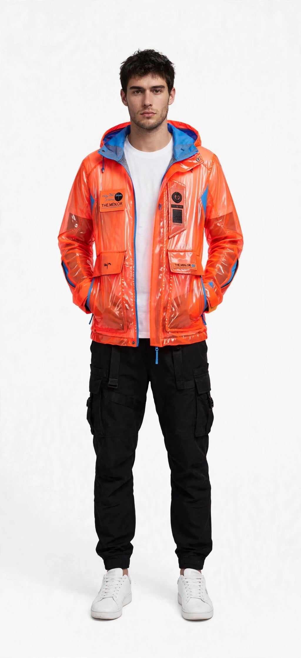 Jacket Flat Orange THEMENCIA unisex - hombre