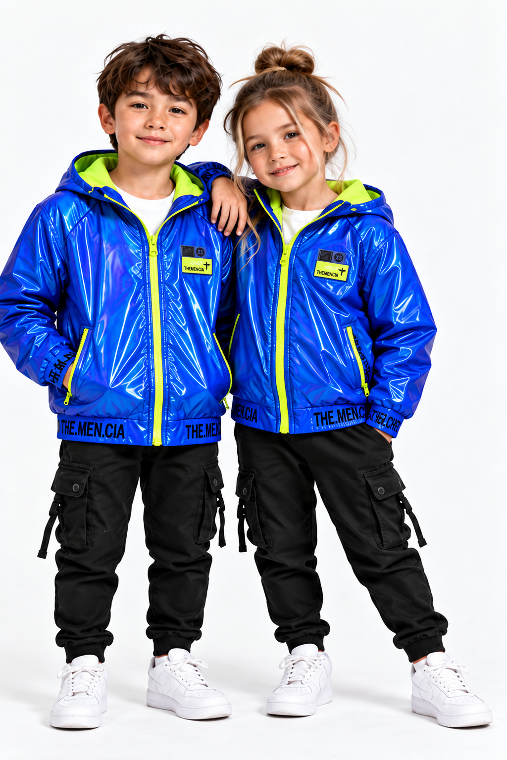 Jacket Electric Azul Ultra Kids THEMENCIA - niño y niña