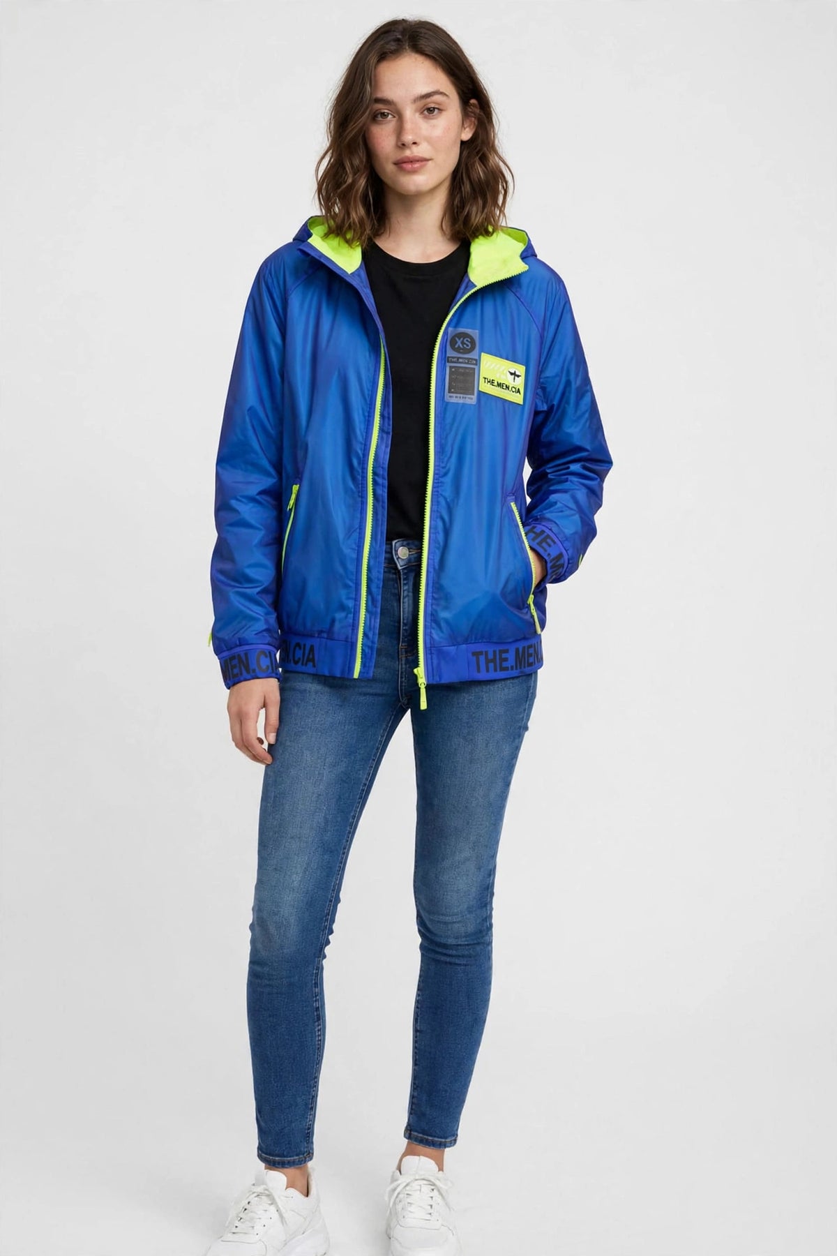 Jacket Electric Blue adulto unisex — mujer