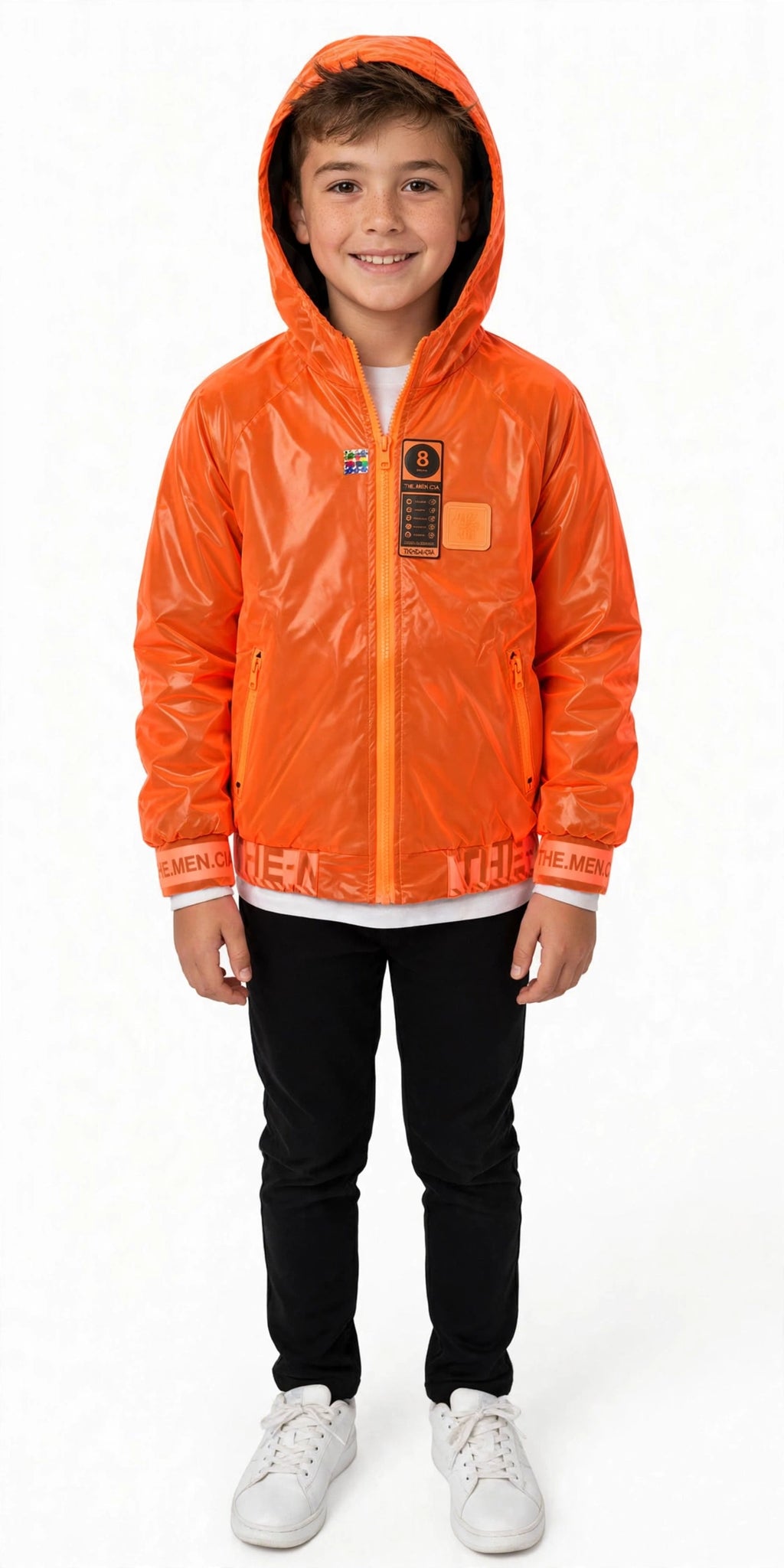 Jacket Electric Orange Kids THEMENCIA - niño