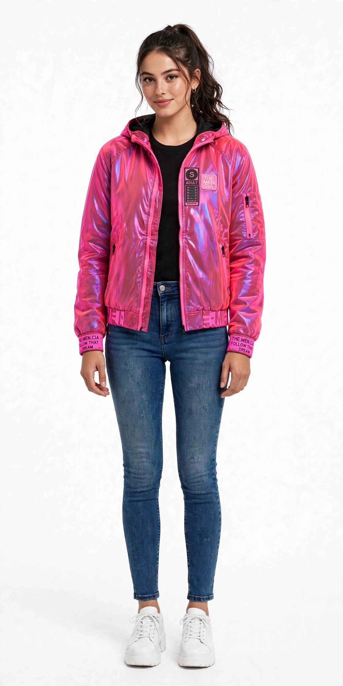 Jacket Electric Rosa adulto THEMENCIA - mujer