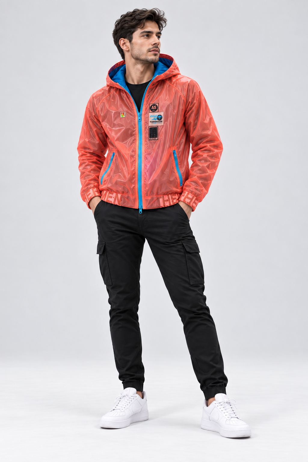 Jacket Electric Salmón THEMENCIA hombre