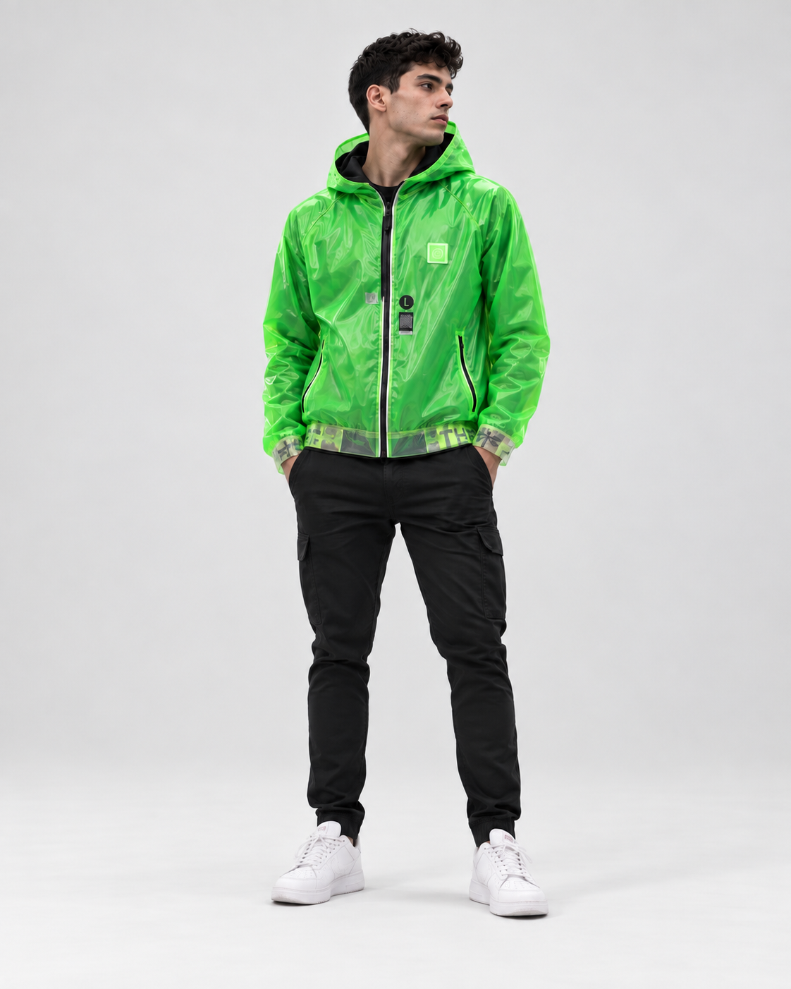 Jacket Electric Verde adulto unisex - hombre