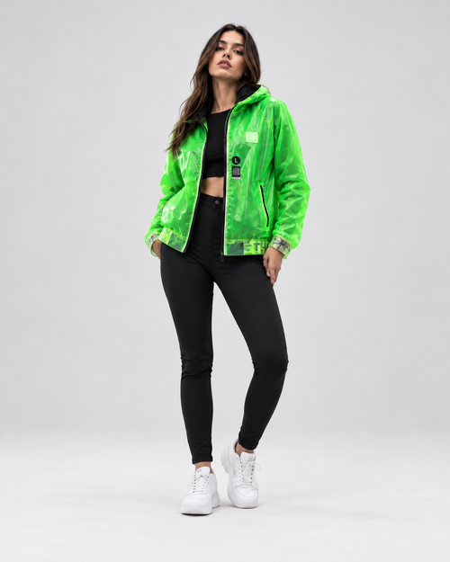 Jacket Electric Verde adulto unisex - mujer