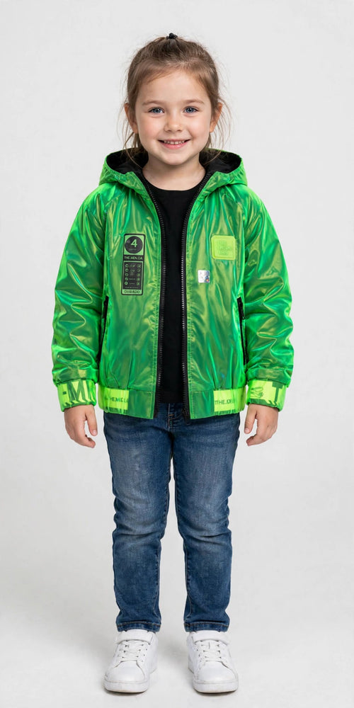 Jacket Electric Verde Kids THEMENCIA - niña