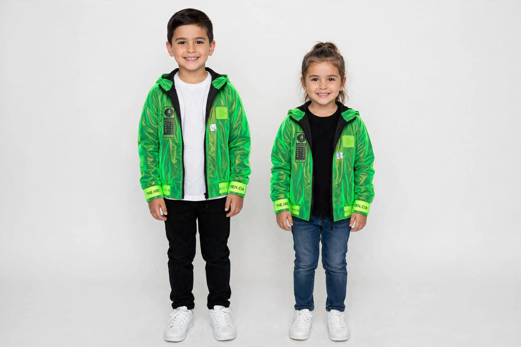 Jacket Electric Verde Kids THEMENCIA - pareja