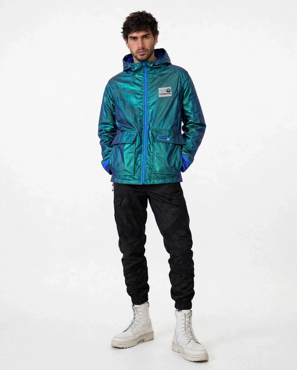Jacket Flat Aurora Azul THEMENCIA - hombre