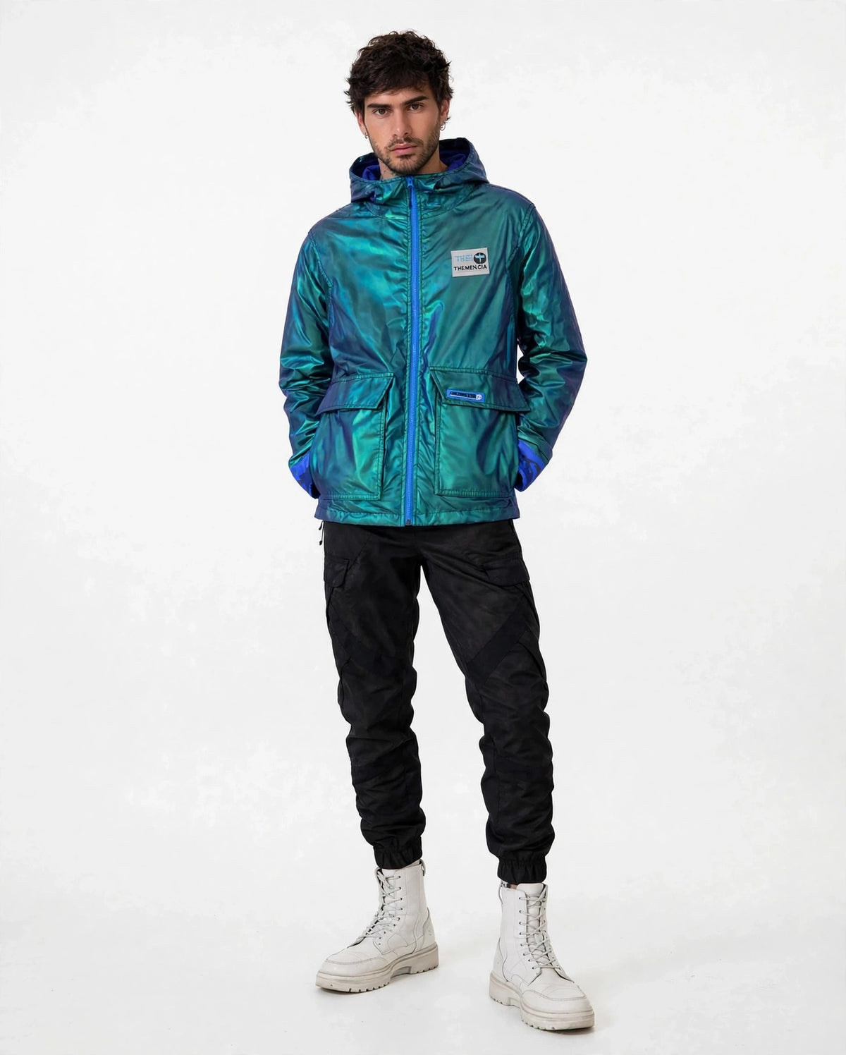 Jacket Flat Aurora Azul THEMENCIA - hombre