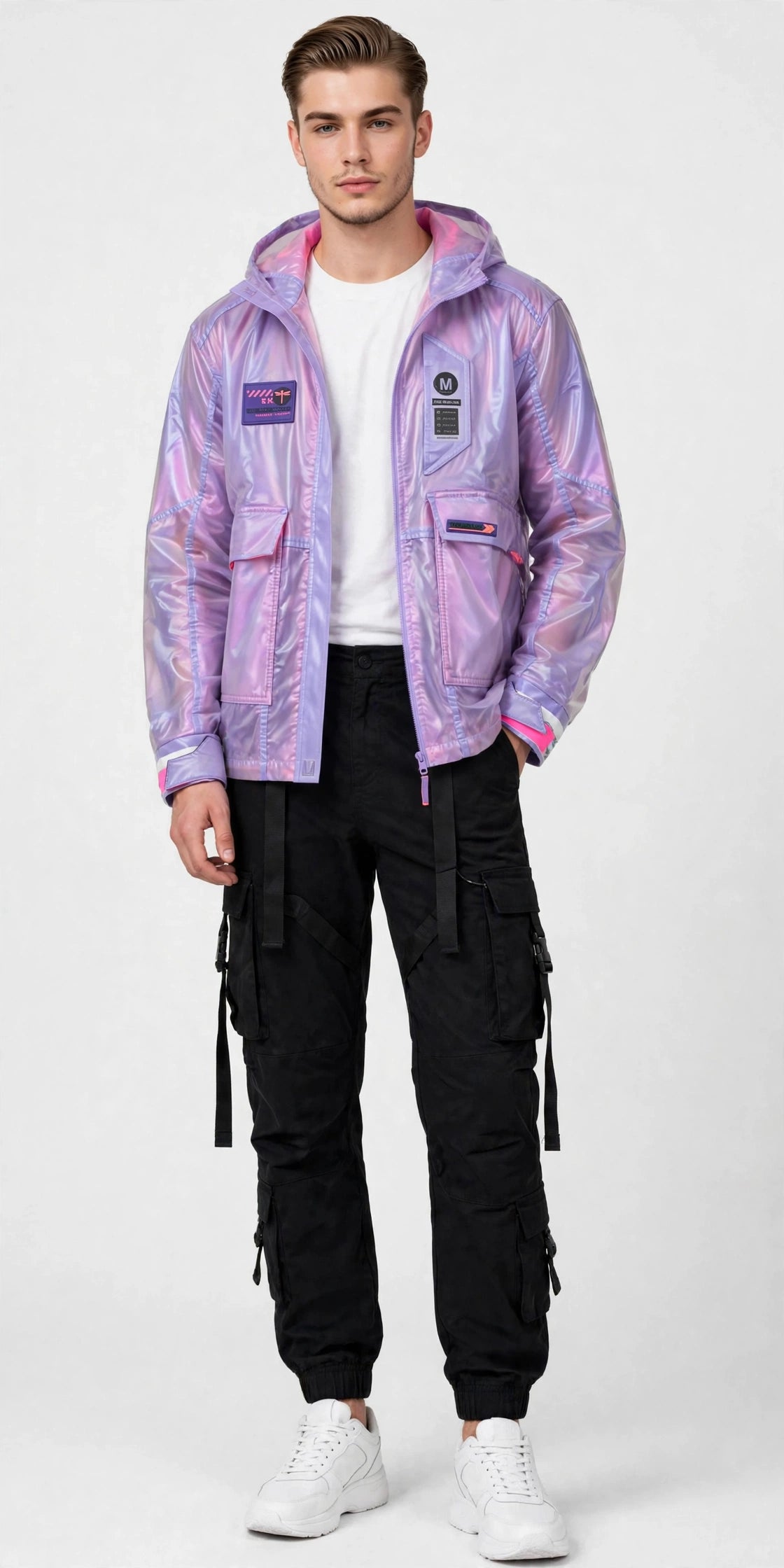 Jacket Flat Lila THEMENCIA hombre