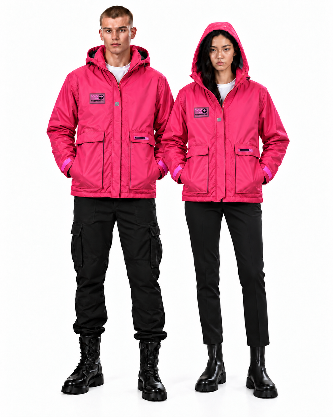 Jacket Flat Rosa THEMENCIA - pareja