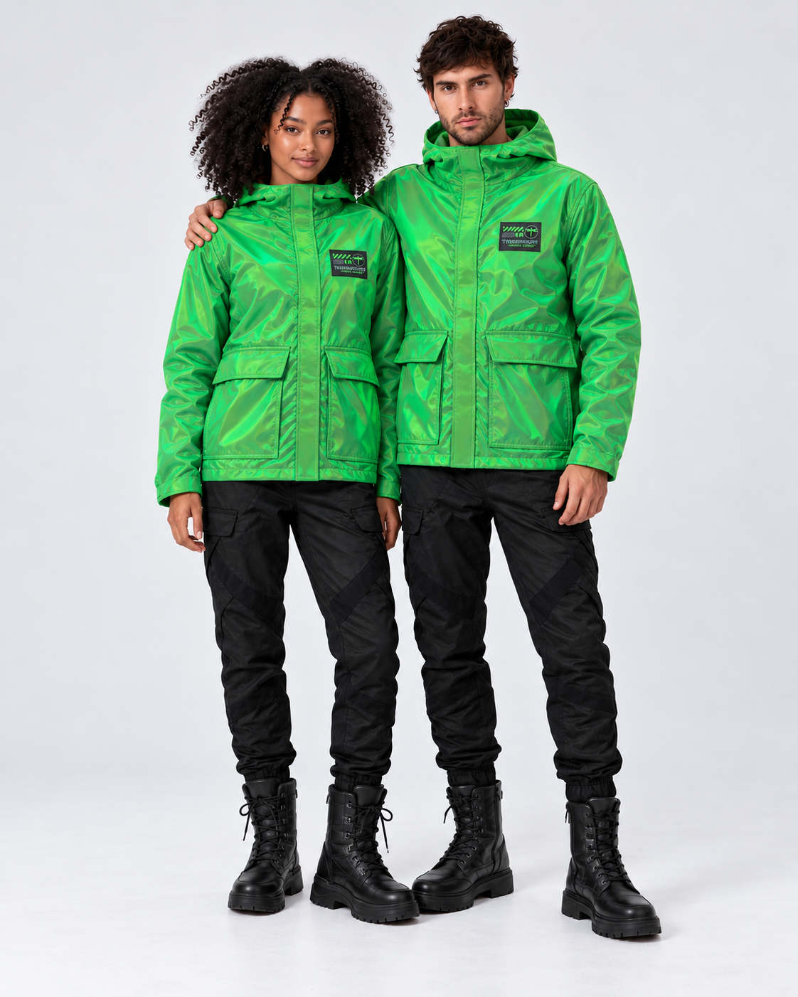 Jacket Flat Verde THEMENCIA - hombre y mujer
