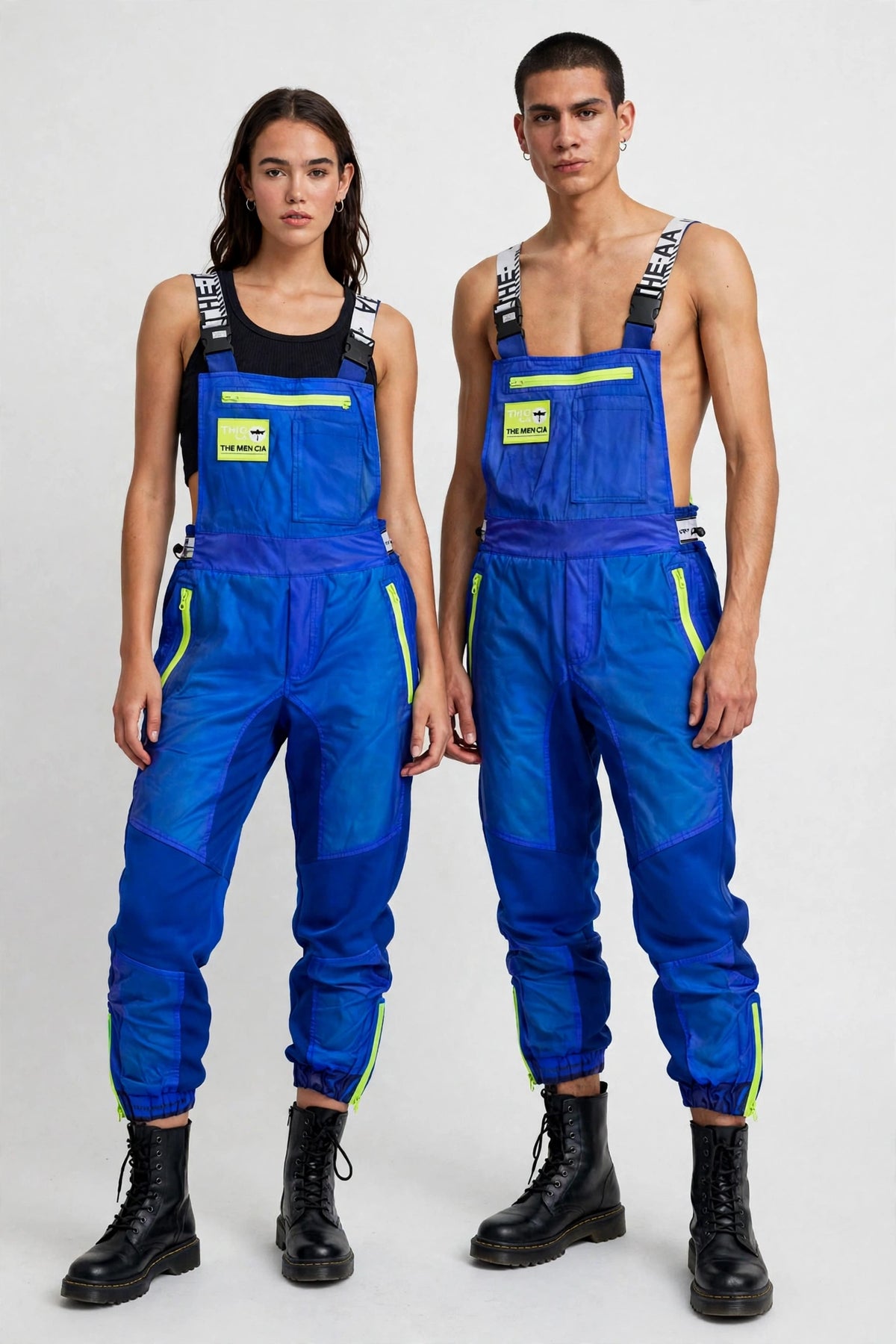 THEMENCIA Overol Electric Azul azul-pareja-frente