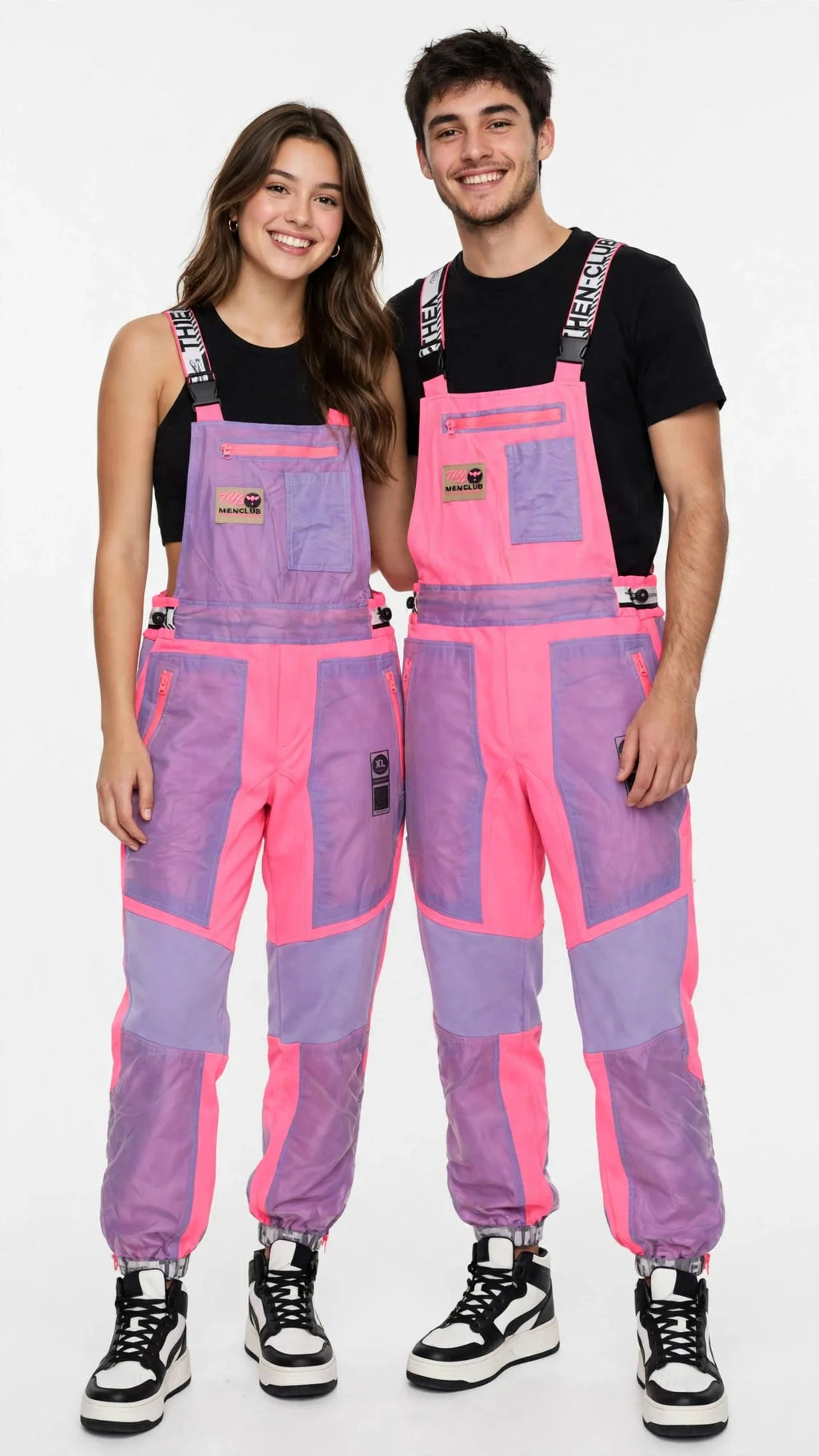 THEMENCIA Overol Electric lila-pareja