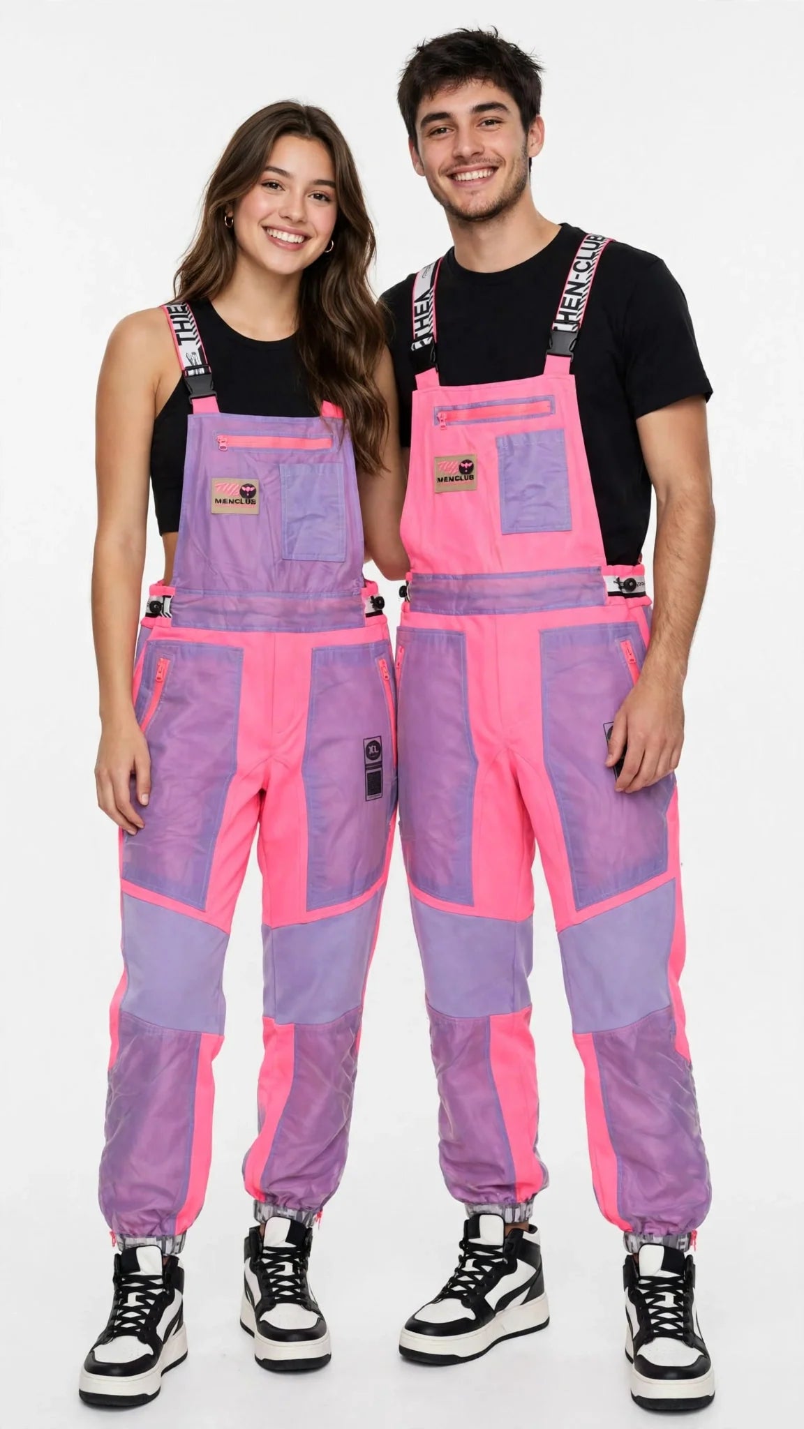 THEMENCIA Overol Electric lila-pareja